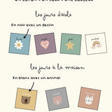 🧼Le semainier de cotons lavables - Kit couture premiers projets