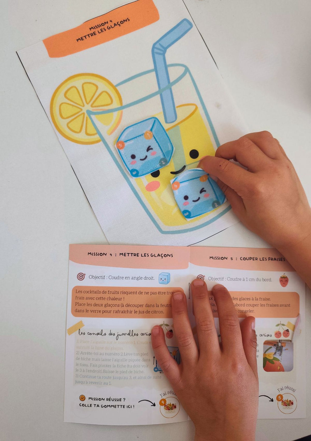🍍Mission vitaminée - Kit couture enfant