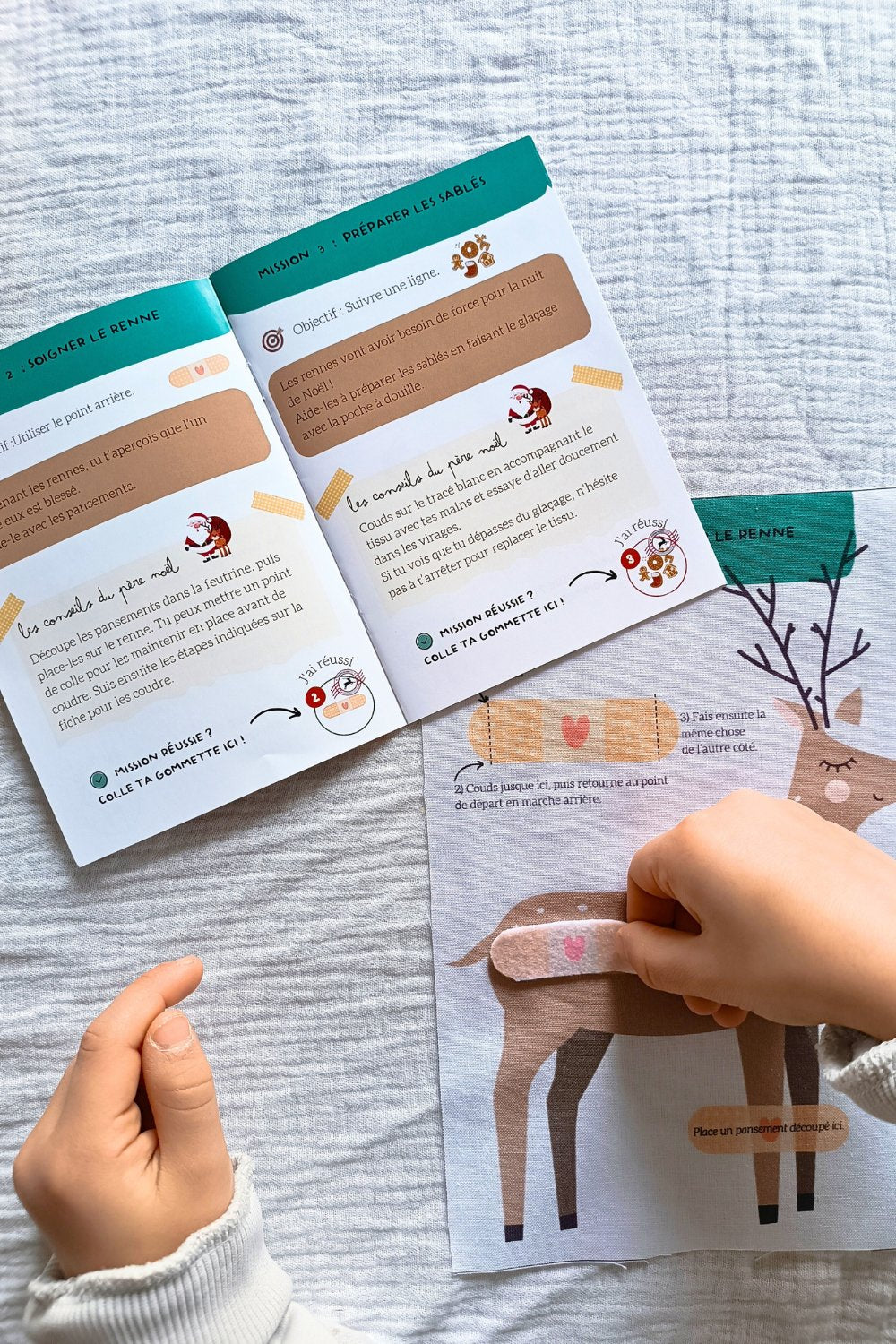 🦌Mission rennes - Kit couture enfant
