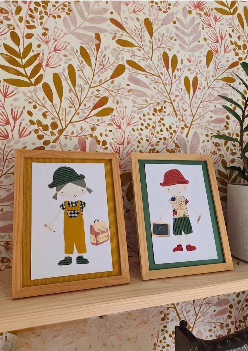 Les bonhommes à habiller - Kit créatif enfant