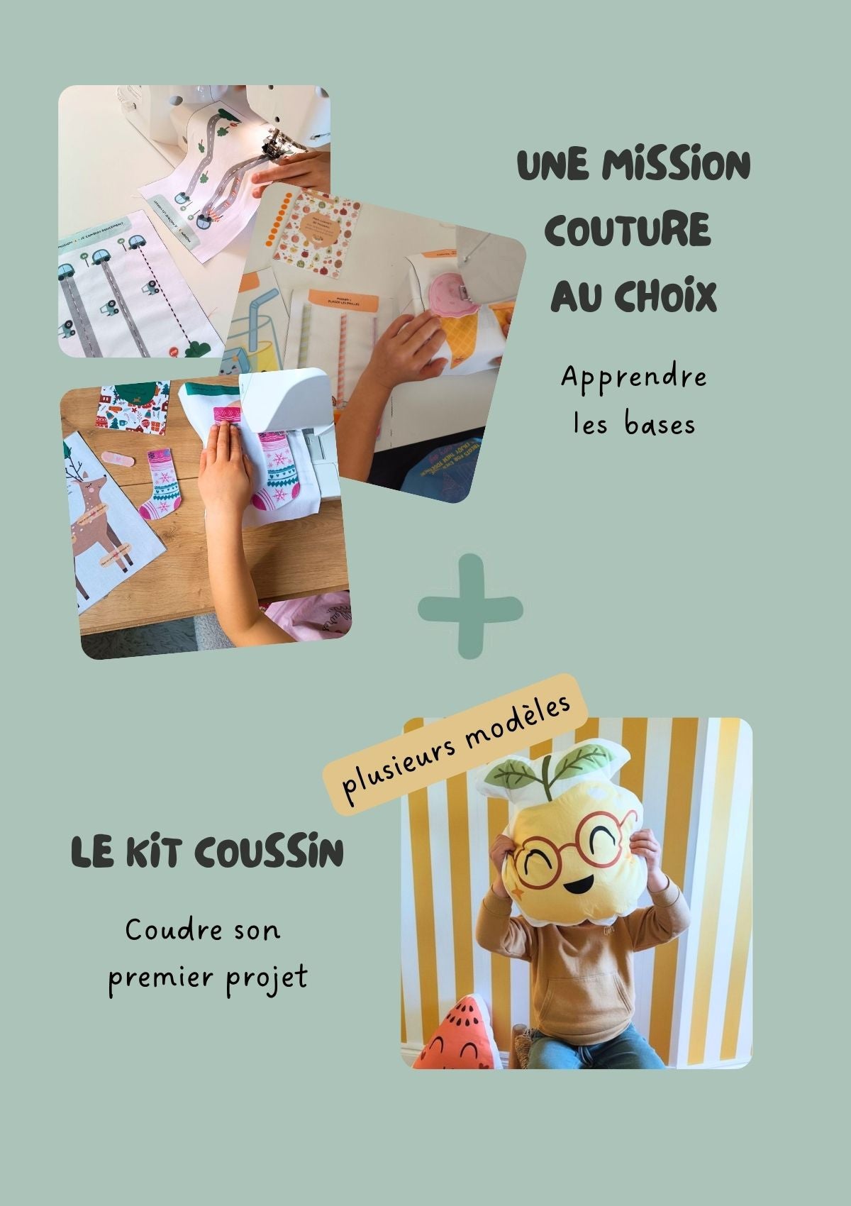 Le coffret découverte  - Une mission +  le kit coussin