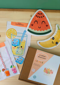 🍍Le coffret découverte  - Collection vitaminée - Mission vitaminée + kit lingettes frimousses fruits