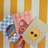 ☀️Kit couture à la main enfant - Cartes en papier modèle ETE