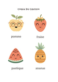 🍍Le coffret découverte - Collection vitaminée - Mission vitaminée +  kit coussin fruit