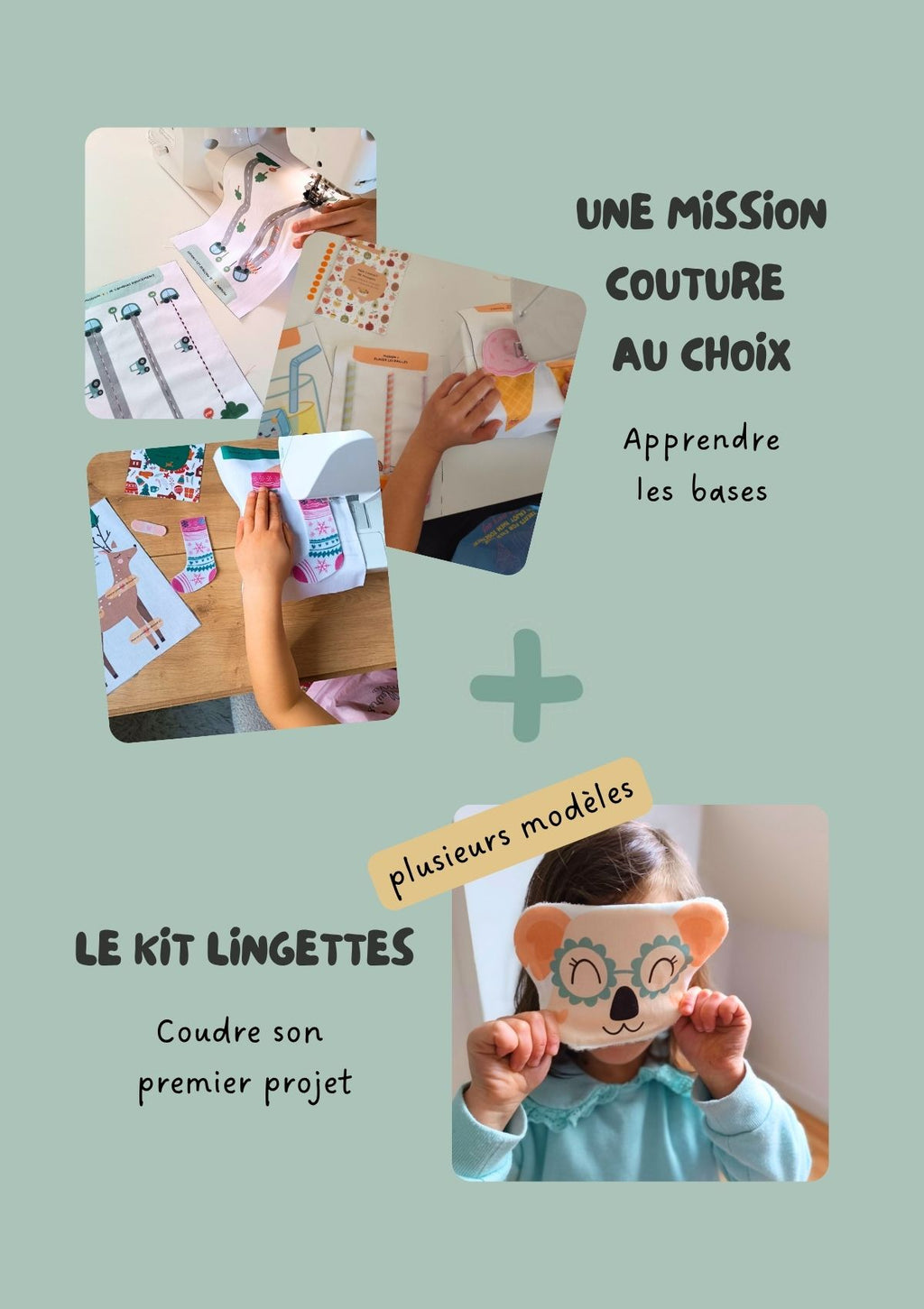 Le coffret découverte  - Une mission +  le kit lingettes frimousses