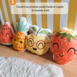 🍍Le coffret découverte - Collection vitaminée - Mission vitaminée +  kit coussin fruit
