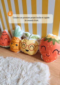 🍍Le coffret découverte - Collection vitaminée - Mission vitaminée +  kit coussin fruit