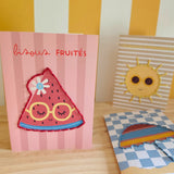 ☀️Kit couture à la main enfant - Cartes en papier modèle ETE