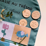 🔍La chasse au trésor de la nature - Kit couture duo