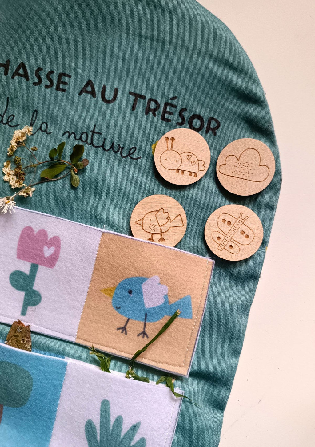 🔍La chasse au trésor de la nature - Kit couture duo