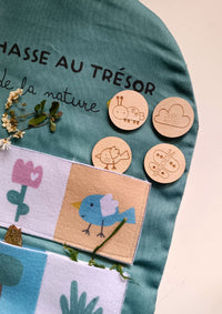 🔍La chasse au trésor de la nature - Kit couture duo