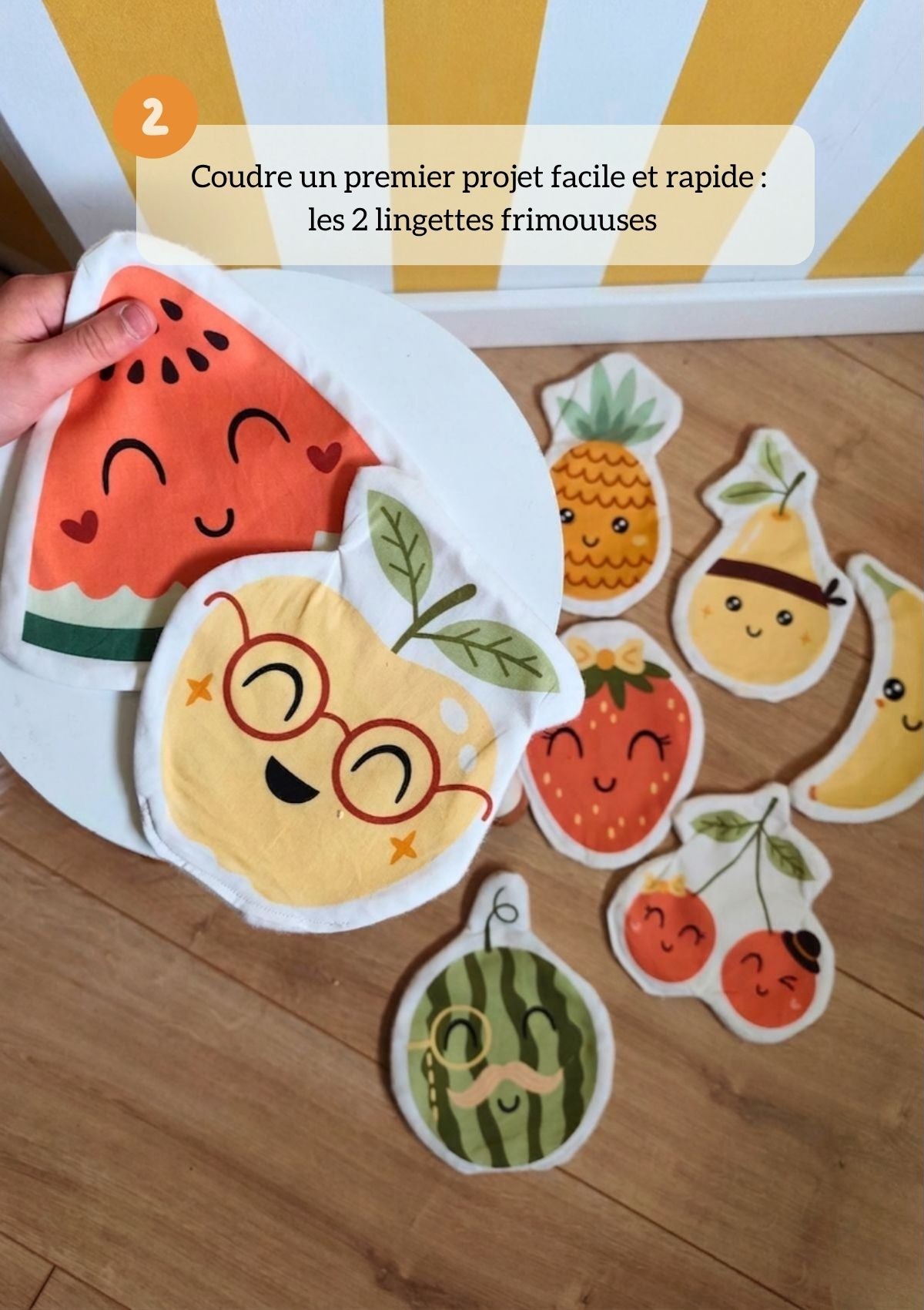 🍍Le coffret découverte  - Collection vitaminée - Mission vitaminée + kit lingettes frimousses fruits