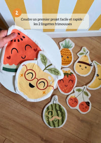 🍍Le coffret découverte  - Collection vitaminée - Mission vitaminée + kit lingettes frimousses fruits