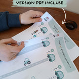 🚗Le permis couture - Kit couture enfant