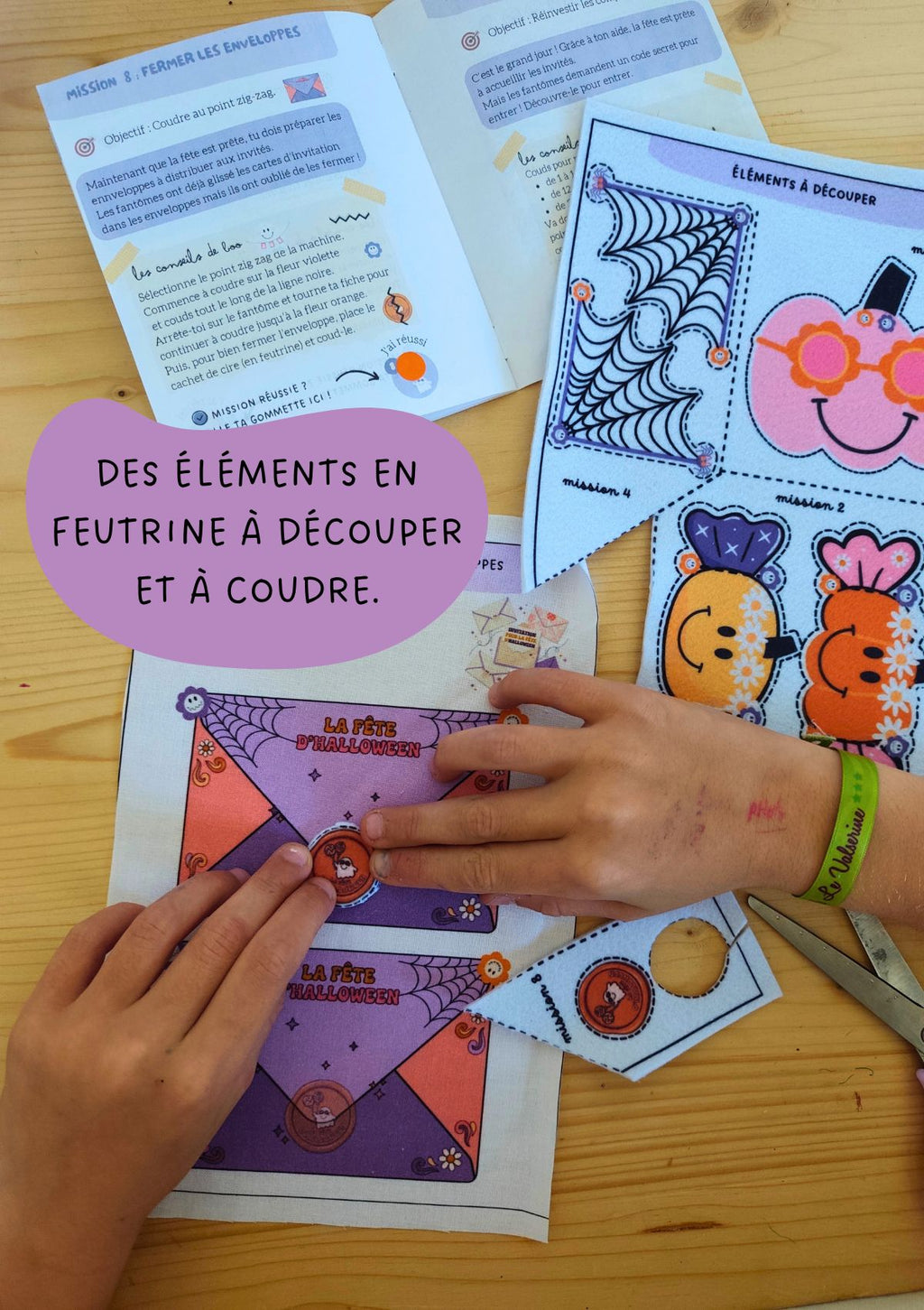 👻Mission Halloween - Kit couture enfant