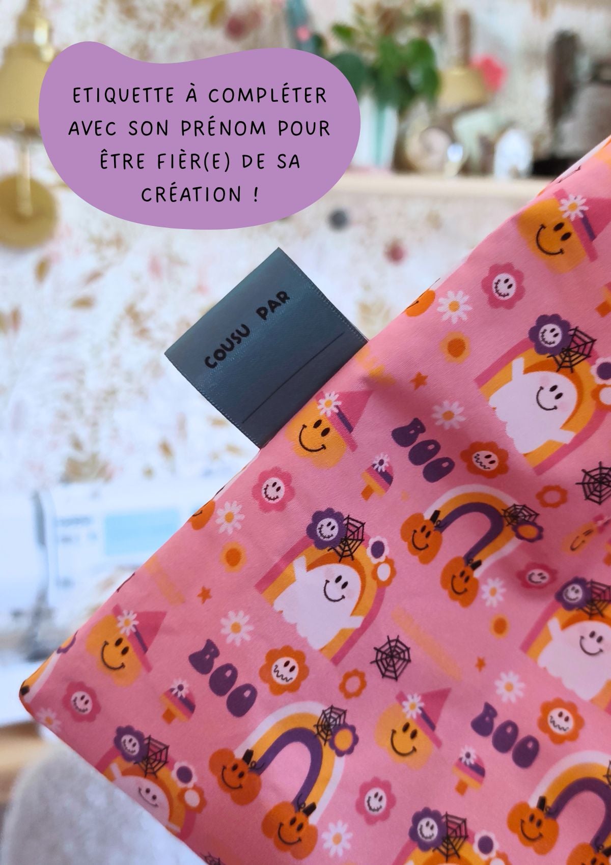 👻Les deux pochons - Kit couture premiers projets