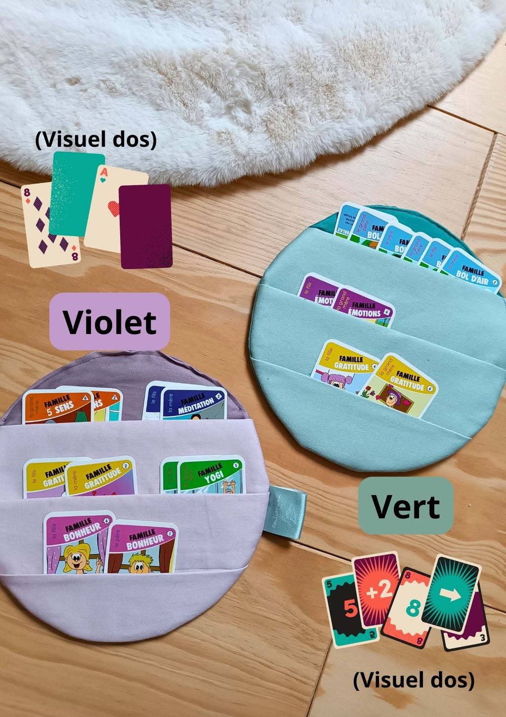 🃏Le porte cartes - Kit couture niveau 2