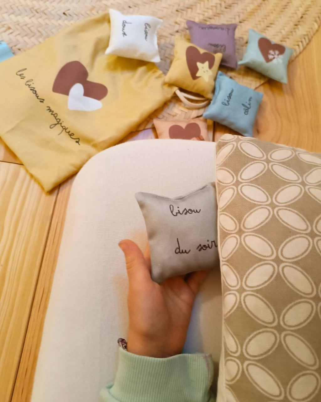 💋Le pochon de séparation des bisous magiques - Kit couture niveau 2