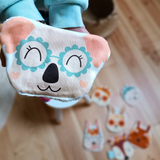 🌸 Les lingettes frimousses rétro - Kit couture premiers projets