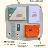🍍Le coffret découverte - Collection vitaminée - Mission vitaminée +  kit coussin fruit