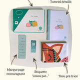 🏹 Le coussin indiens - Kit couture premiers projets