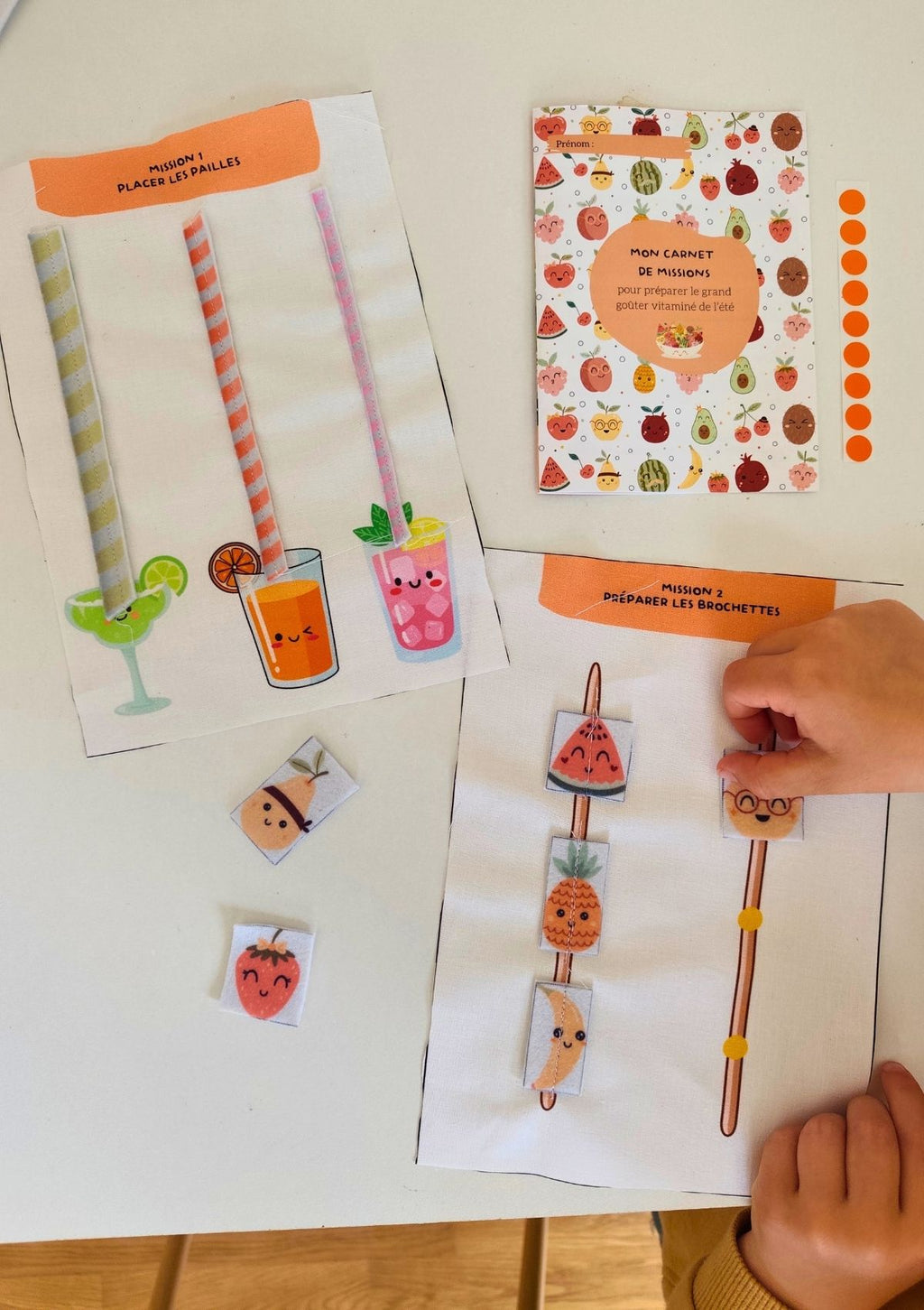 🍍Mission vitaminée - Kit couture enfant