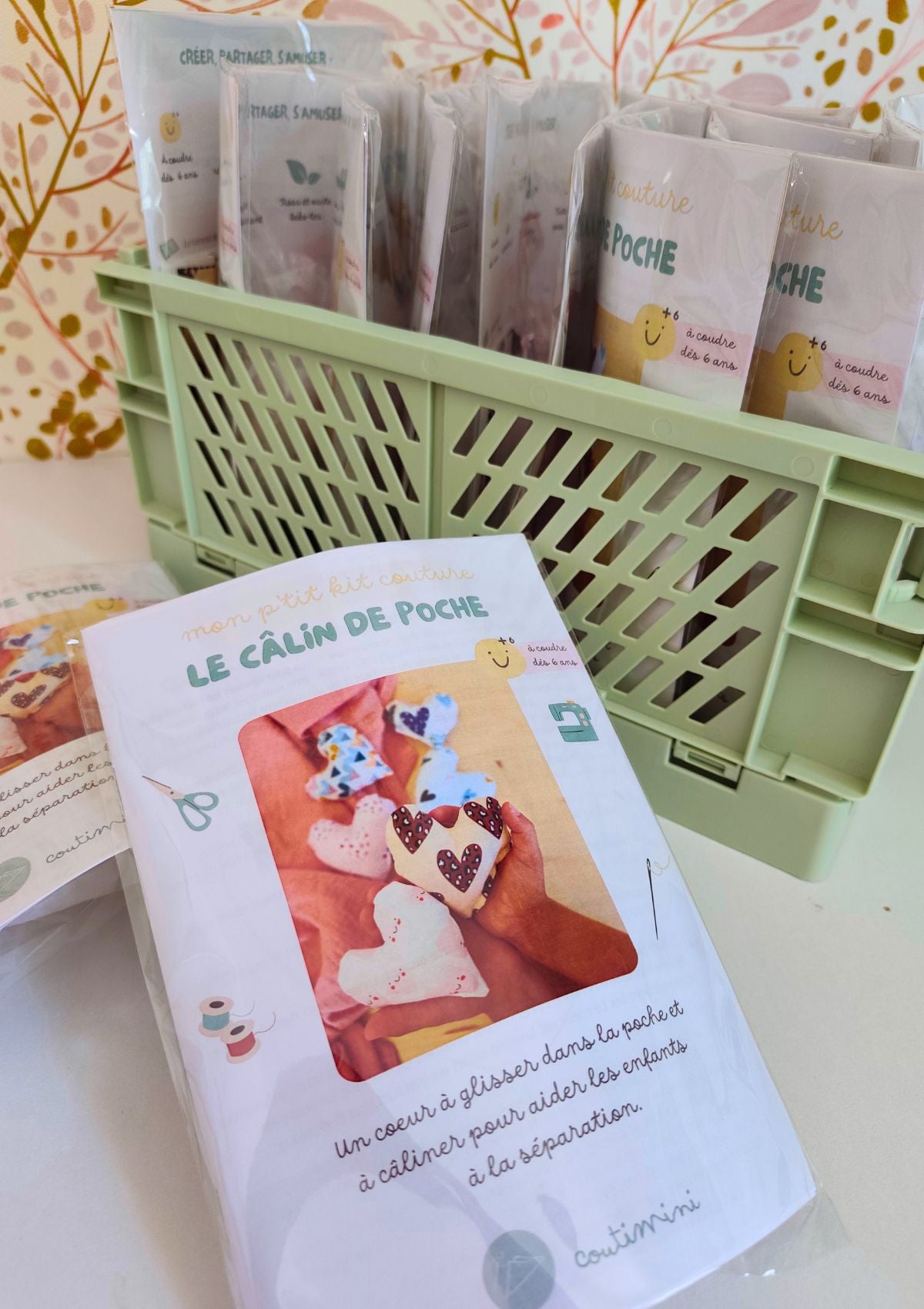 Le câlin de poche - Kit couture enfant avec patron