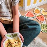 🍍 Les lingettes frimousses fruits - Kit couture premiers projets