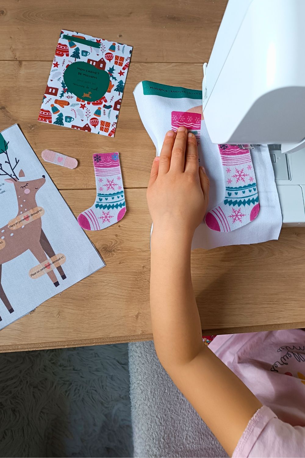 🦌Mission rennes - Kit couture enfant