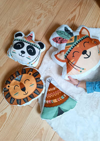 🏹 Le coussin indiens - Kit couture premiers projets