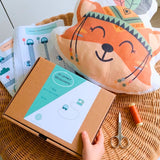 Le coffret découverte  - Permis couture +  kit coussin