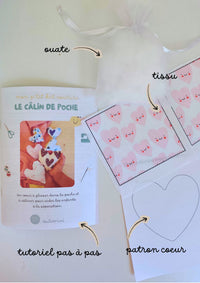 Le câlin de poche - Kit couture enfant avec patron