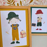 Les bonhommes à habiller - Kit créatif enfant