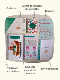 🦌Mission rennes - Kit couture enfant