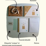 Le sac tote bag - Kit couture avec patron