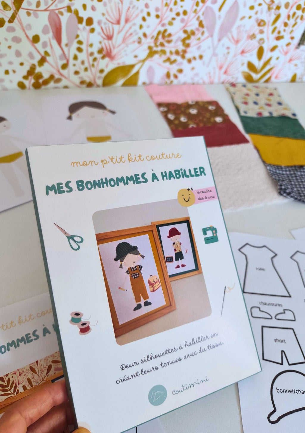 Les bonhommes à habiller - Kit créatif enfant