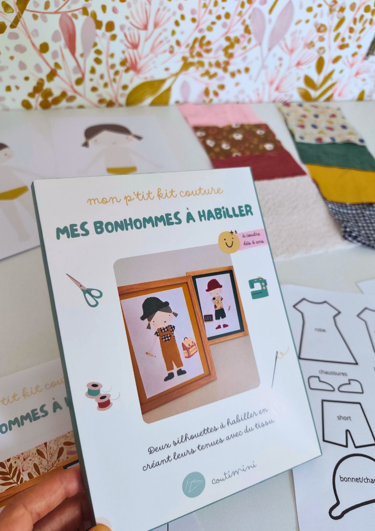 Les bonhommes à habiller - Kit créatif enfant