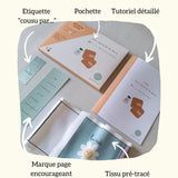 🧼Le semainier de cotons lavables - Kit couture premiers projets
