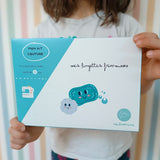 🌸 Les lingettes frimousses rétro - Kit couture premiers projets