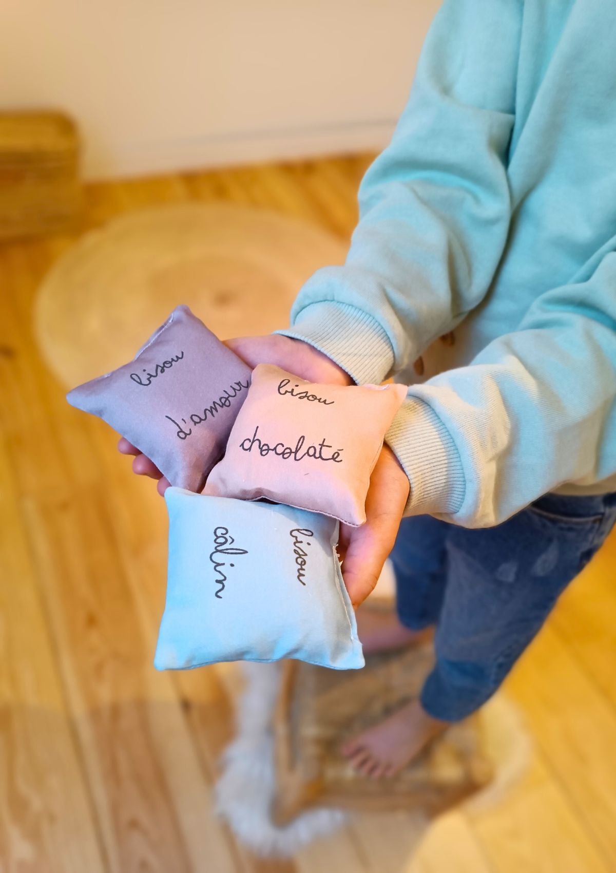 💋Le pochon de séparation des bisous magiques - Kit couture niveau 2