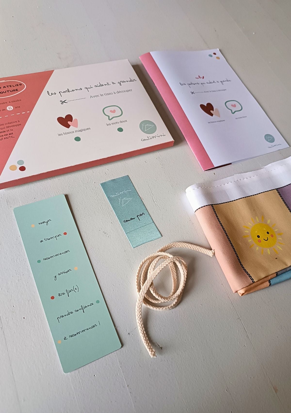 🌙Le rituel du soir "les mots doux"  - Kit couture niveau 2