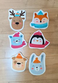 ❄️Les lingettes frimousses hiver - Kit couture premiers projets