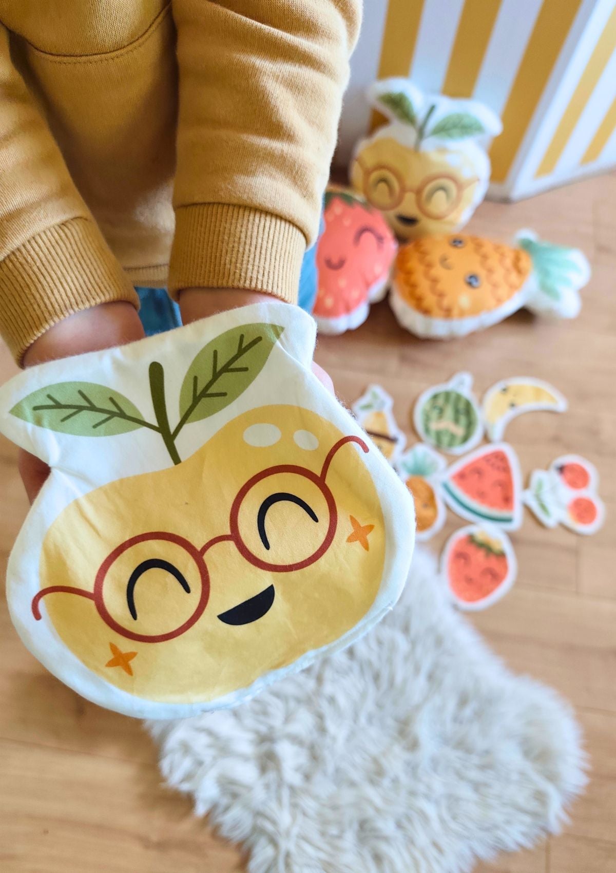 🍍Le coffret découverte  - Collection vitaminée - Mission vitaminée + kit lingettes frimousses fruits
