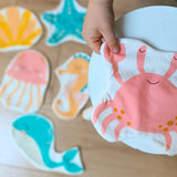 🌊 Les lingettes frimousses océan - Kit couture premiers projets