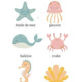 🌊 Les lingettes frimousses océan - Kit couture premiers projets