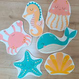 🌊 Les lingettes frimousses océan - Kit couture premiers projets