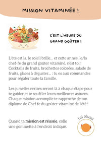🍍Le coffret découverte - Collection vitaminée - Mission vitaminée +  kit coussin fruit