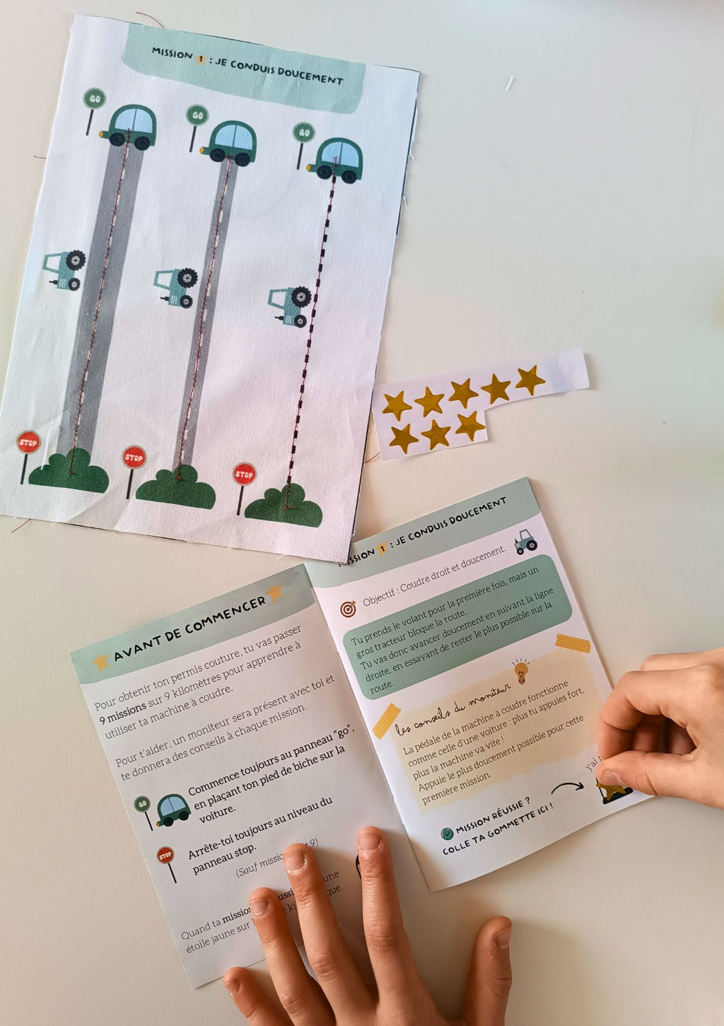 🚗Mission permis couture - Kit couture enfant
