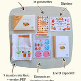 🍍Le coffret découverte - Collection vitaminée - Mission vitaminée +  kit coussin fruit
