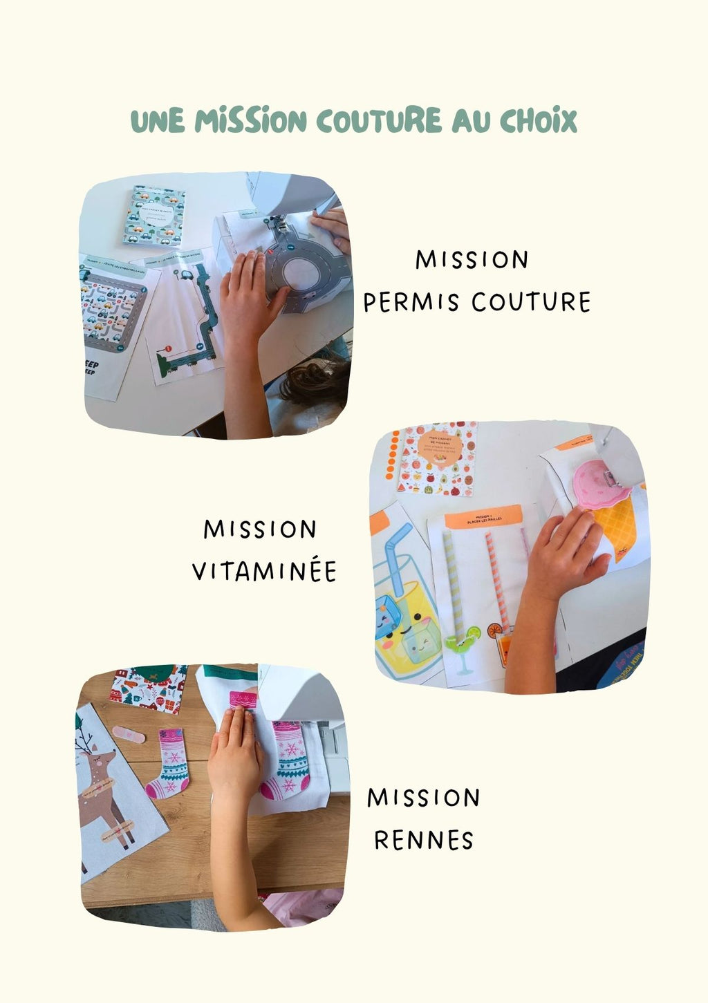 Le coffret découverte  - Une mission +  le kit semainier de cotons